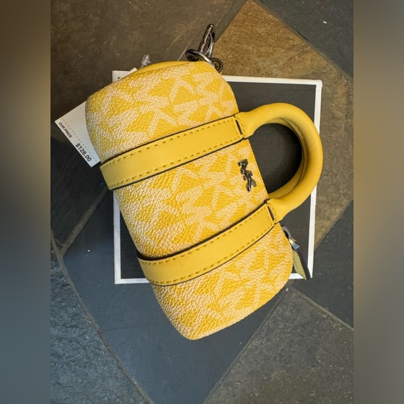 NWT Michael Kors Micro Duffle keychain - Picture 2 of 7